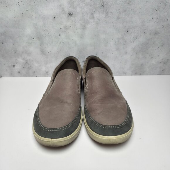 Ecco Collin 2.0 Moonless Slip-On Shoes Mens Size 42 Leather *Worn - Picture 5 of 10